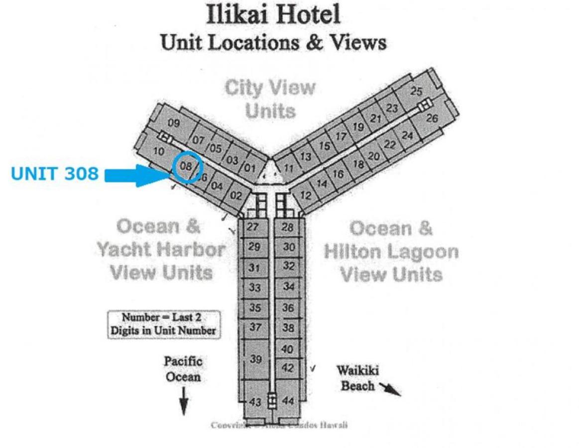 Ilikai Apt 308 - Spacious Studio With Stunning Ocean & Harbor Views Honolulu Exterior foto